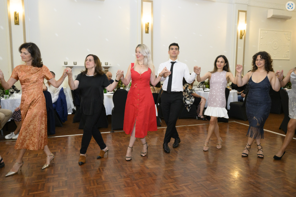 The event brought together members of the Greek community, community leaders and public figures, in a vibrant atmosphere where good food and good times sat large in the menu.