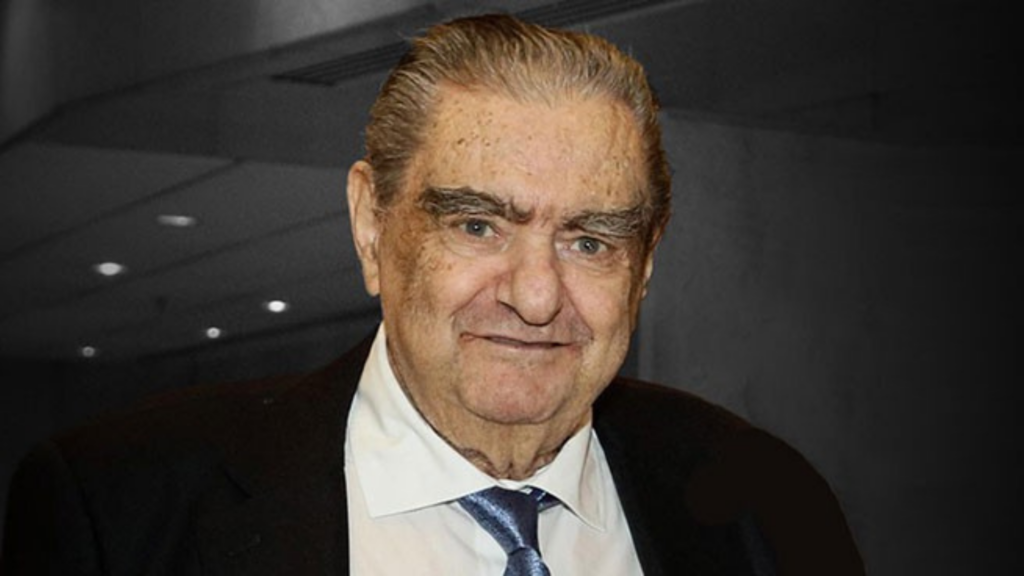 Influential Greek business tycoon Vardis Vardinogiannis dies aged 91