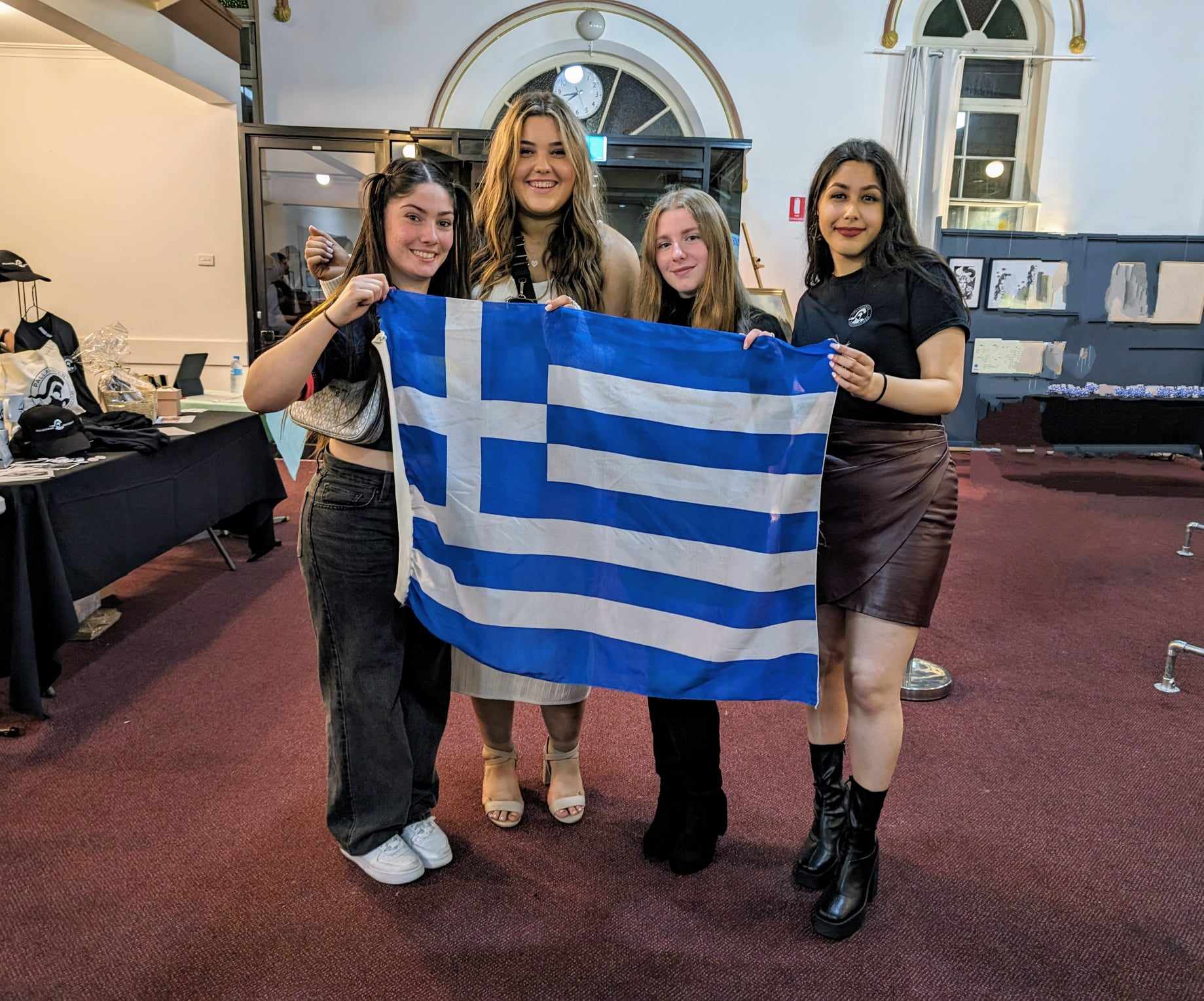 Four female presidents revive their clubs - Joanna Angeletos (Lemnos), Eleni Tzimas (Papaflessas), Argyro Pollakis (Kefalonian) and Angelica Spiliopoulos (Pallaconian)