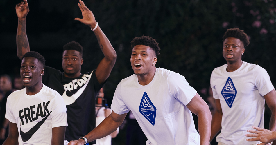 Giannis Antetokounmpo with brothers to launch ...