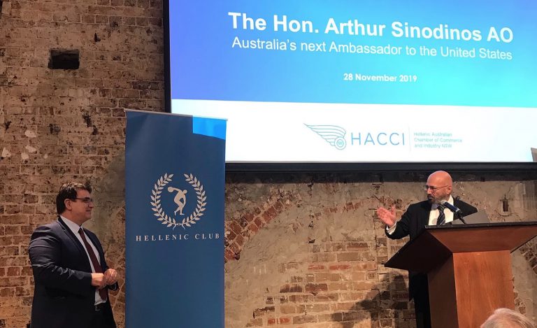 Senator Sinodinos addresses USA-China relations ahead of US ambassador role