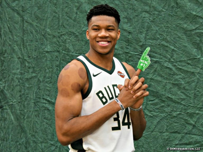 Giannis Antetokounmpo celebrates 25th Birthday with surprise video from Bucks fans