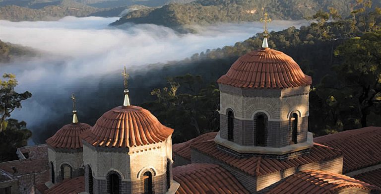 Panagia Pantanassa Monastery under NSW bushfire threat