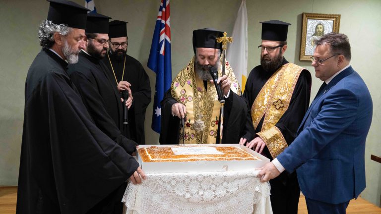 Archbishop Makarios becomes first Archbishop to ever visit AHEPA NSW