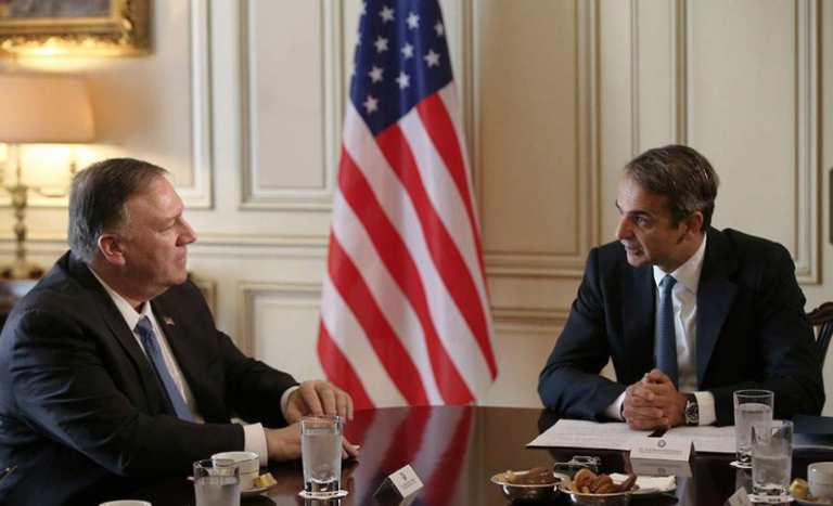 US assures support to Greece in Pompeo letter
