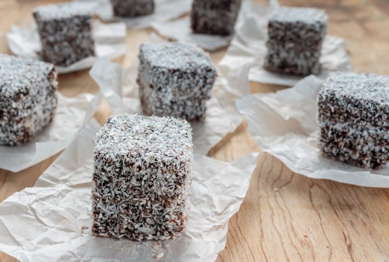 Greek style Australia Day lamington recipe