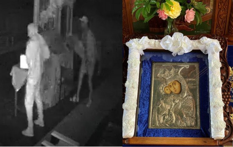 Greek Orthodox Icon stolen from Victoria church