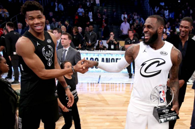 Giannis Antetokounmpo and LeBron James lead All-Star teams in honouring Kobe and Gianna Bryant