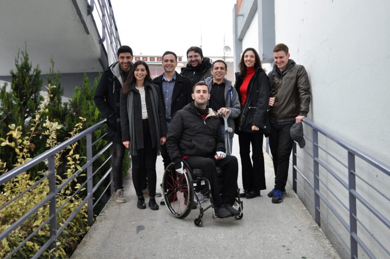 Greek students develop exoskeleton to assist people with disabilities