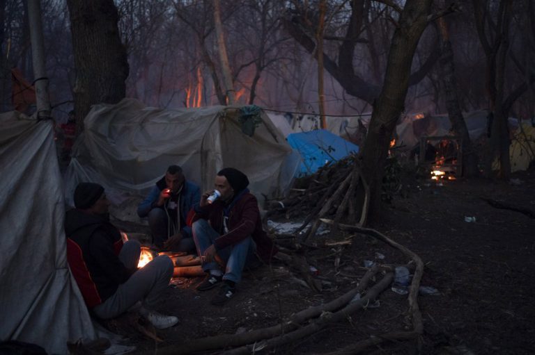 Lesbos fire damages Greek island refugee centre as tensions remain high