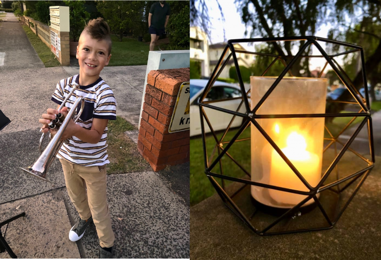 Greek boy commemorates Anzacs with touching tribute as Australians honour the fallen from home