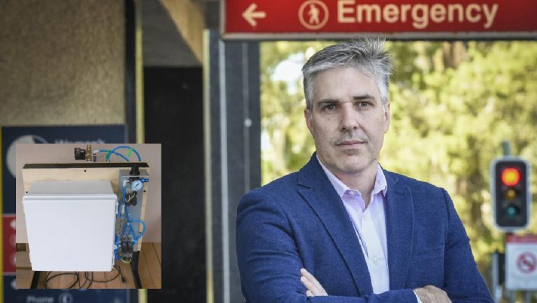 New low cost “field ventilator” for remote regions developed by Greek Australian professor Andreas Fouras