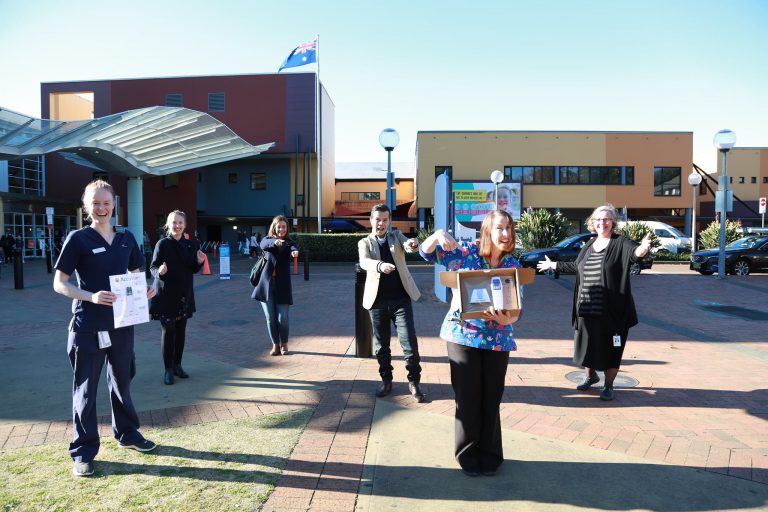 Good Samaritans donate $7000 AccuVein machine to The Children’s Hospital at Westmead