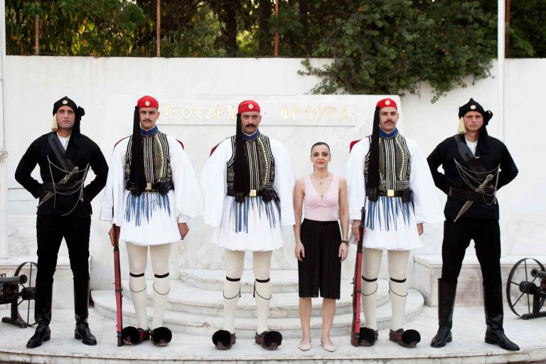 Dimitra Hatziadam: ‘What would Greece be without the familiar sound of the Evzones’ tsarouchi?’