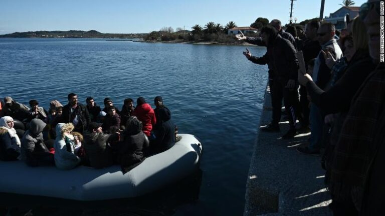 Yacht carrying 55 migrants towed to Greek island