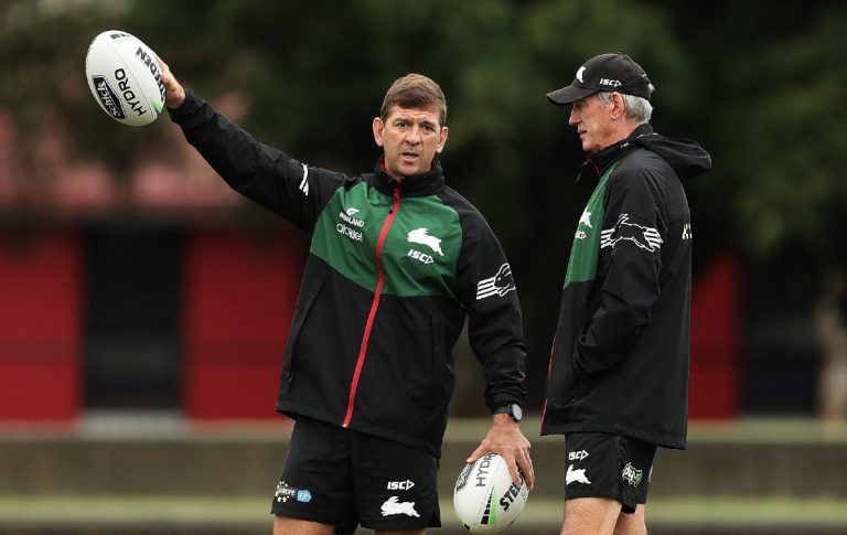 Jason Demetriou appointed Rabbitohs interim head coach after Bennett forced into isolation
