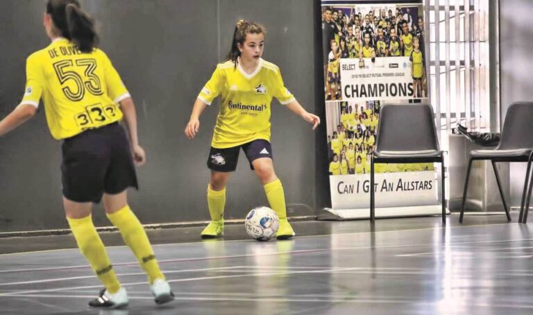 Maria Roumeliotis: 14-year-old queen of the football pitch