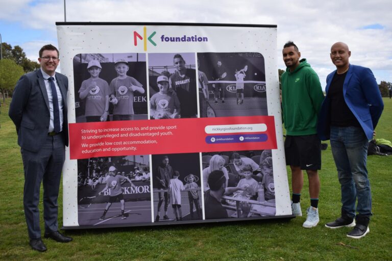 NK Foundation inspiring tennis community with new facility development in Canberra