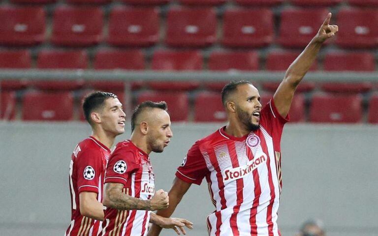 Olympiacos beat Omonia Nicosia in Champions League qualifying