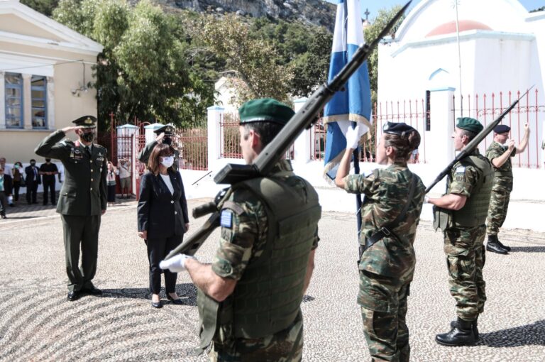 Greek President visits Kastellorizo on the 77th anniversary of its liberation