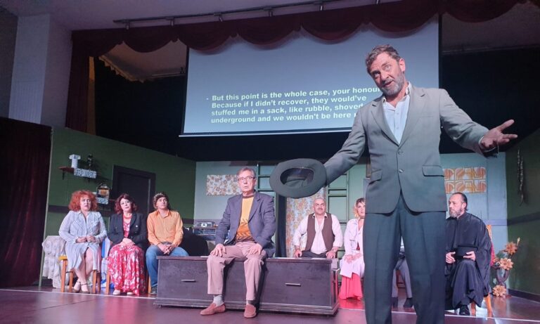 Dionysus Theatre Company provides plenty of laughs at premiere of ‘I have a goal, your Honour’