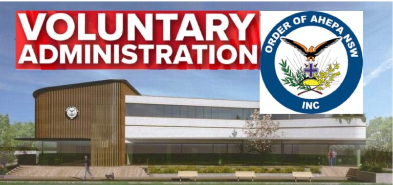 The Order of AHEPA NSW Inc enters voluntary administration after legal in-fighting