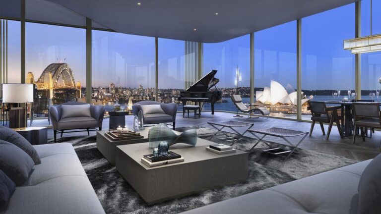 Brand new $40 million penthouse up for sale in Sydney Harbour