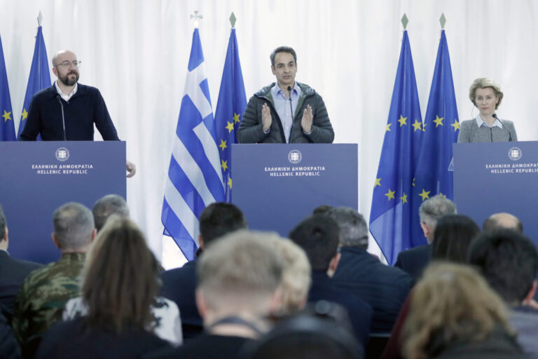 EU sanction threat on Turkey still present even after it accepts talks with Greece
