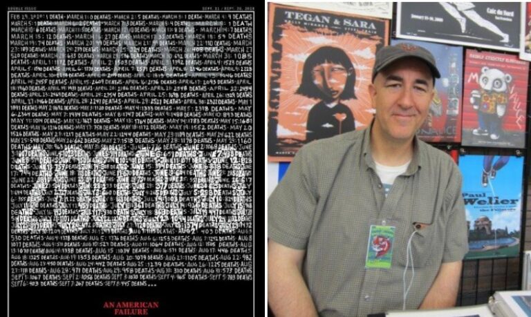 John Mavroudis is the artist behind the powerful new TIME magazine cover