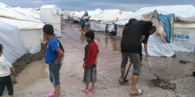 UNHCR calls for action after migrant camp floods