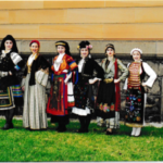 Hellenic Lyceum dancers in traditional costumes. Photo supplied.