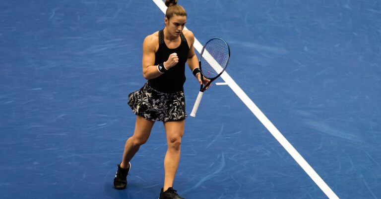 Sakkari progresses to Ostrava semi-finals after comeback win against Ons Jabeur