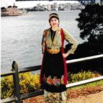 Traditional-Greek-costume-worn-by-a-member-of-the-Sydney-Lyceum.-Photo-Supplied.