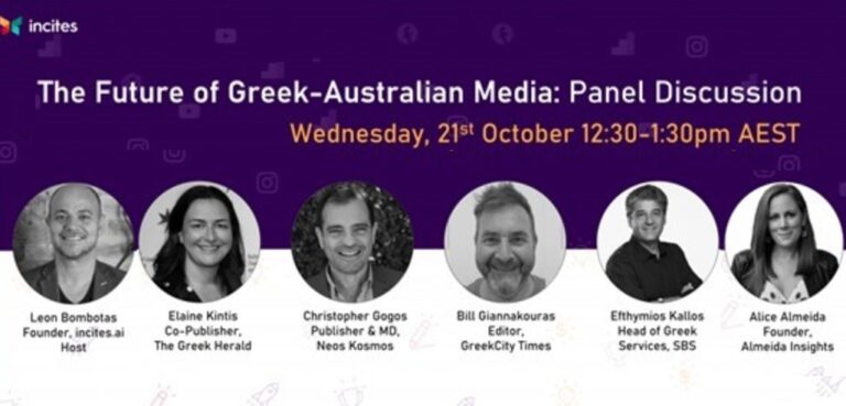 The future of Greek Australian media in the spotlight for upcoming webinar