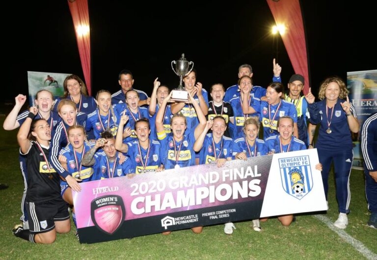 Newcastle Olympic win the Herald Women’s Premier League grand final