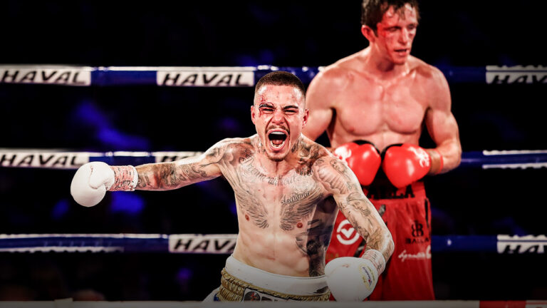 George Kambosos Jr’s big win earns him world title shot