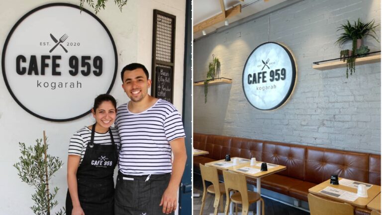 The love story behind the name of Cafe 959 in Kogarah