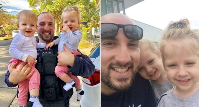 NSW Police officer Matthew Theoklis leaves behind three-year-old twin girls after tragic death