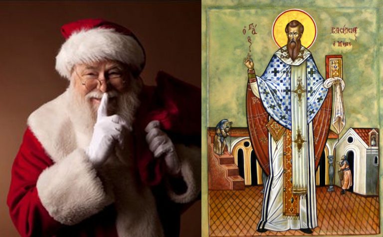 The Greek Father Christmas: Santa Claus or Saint Basil the Great?