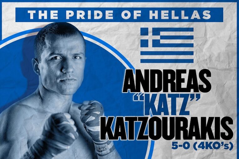 Undefeated Greek boxer Andreas Katzourakis returns to the ring