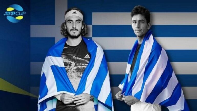 Greece to face Australia and Spain at ATP Cup
