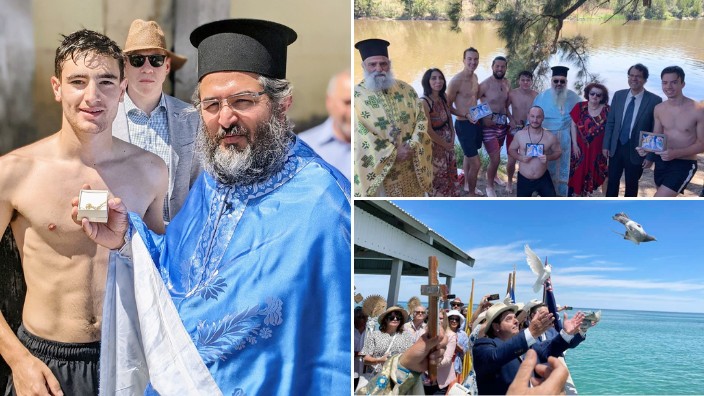 Οι ελληνικές κοινότητες σε όλη την Αυστραλία γιορτάζουν την παραδοσιακή ευλογία των νερών