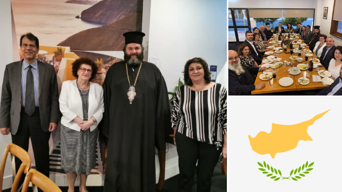 Το δείπνο καλωσορίσματος της Κυπριακής Κοινότητας της Καμπέρρα για το Archiepiscopal Vicar του ACT