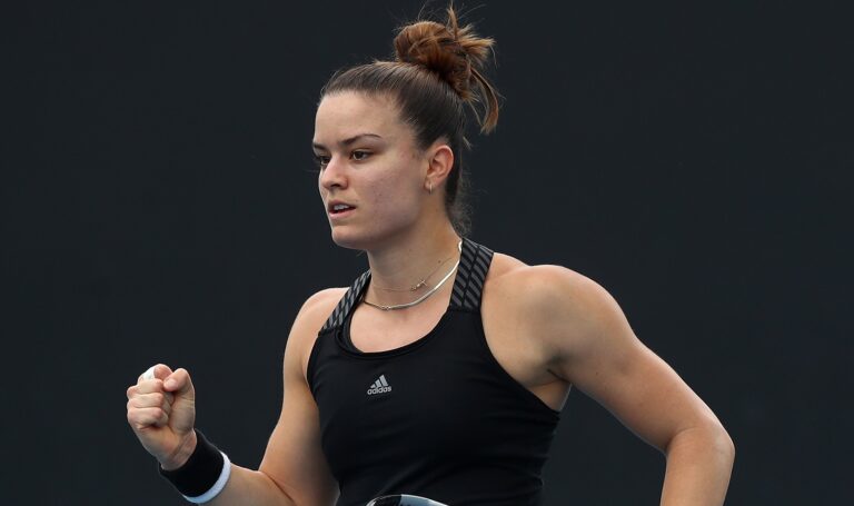 Sakkari enters Grampians Trophy semi-finals after victory against Kerber
