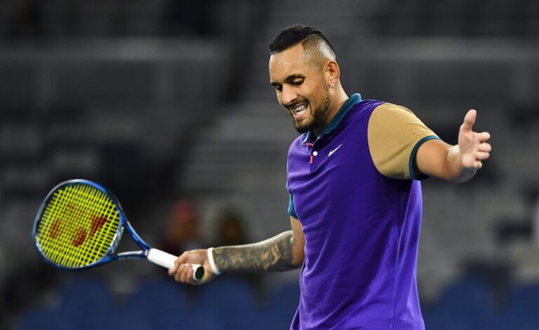 ‘King Kyrgios’: Nick Kyrgios defeats Humbert to advance through the Australian Open