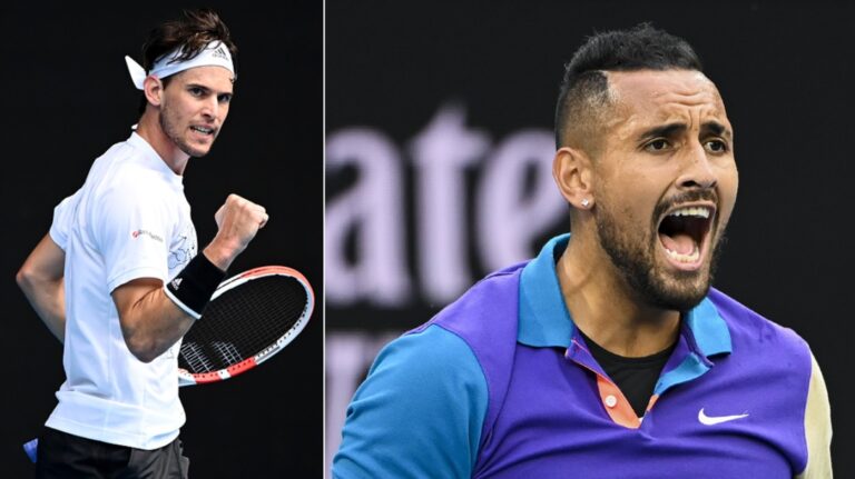 Nick Kyrgios blows two-set lead to fall short against World No. 3 Dominic Thiem