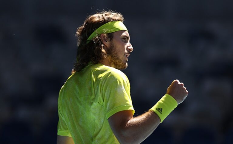 Stefanos Tsitsipas dominates Mikael Ymer in straight sets to fly through Australian Open