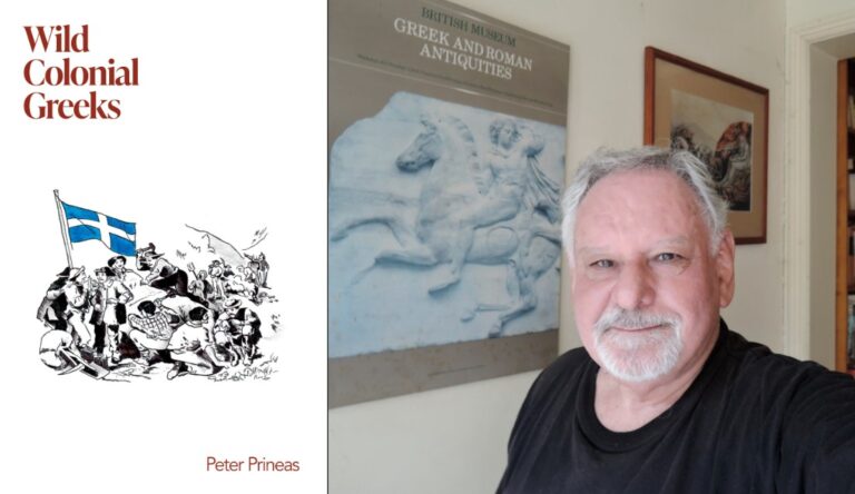‘Wild Colonial Greeks’: Peter Prineas to launch new book at Mytilenian House