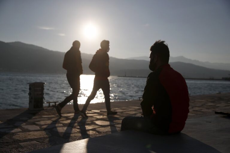 Migrant father charged with son’s death on journey to Greece