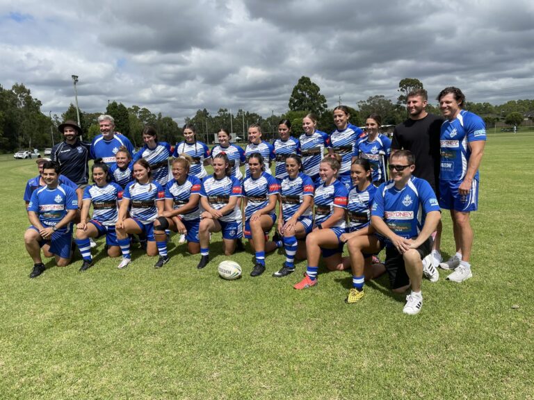 ‘Proud moment’ for Stuart McLennan after Greek women’s rugby league team made finals in Sydney International 9s